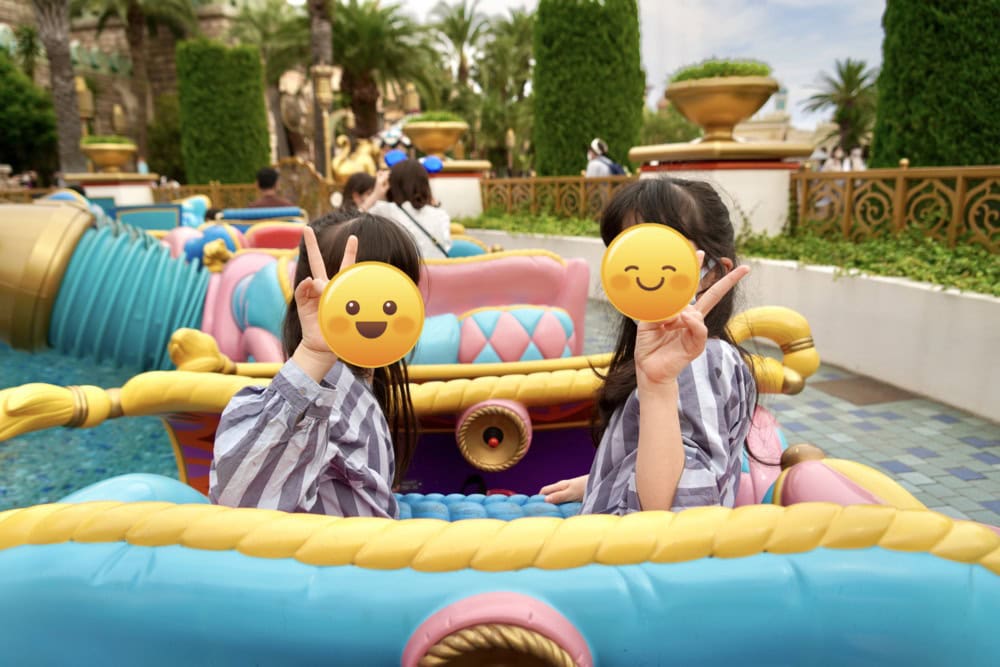 ディズニーシー・ジャスミンのフライングカーペット