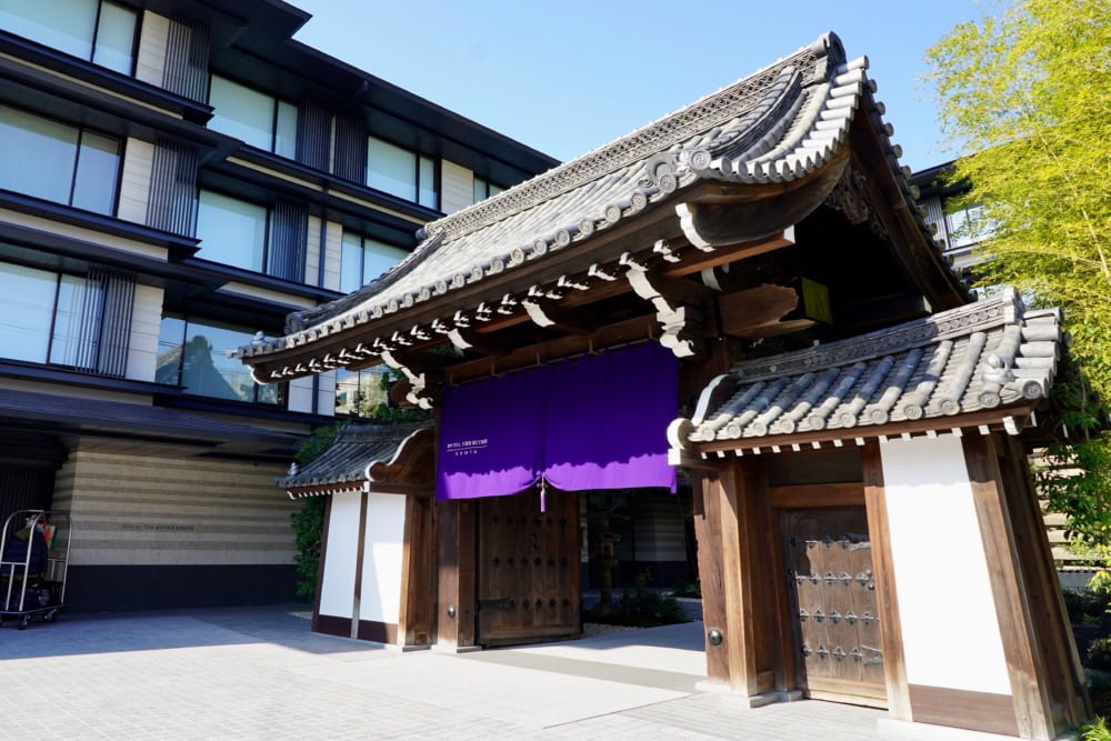 ホテルザ三井京都宿泊記〜正面