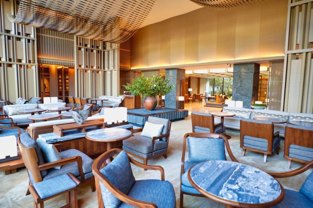 HOTEL THE MITSUI KYOTO宿泊記〜ロビー