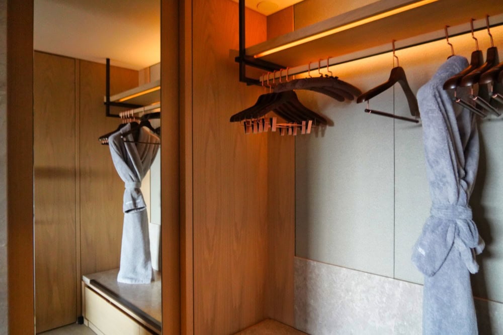 HOTEL THE MITSUI KYOTO宿泊記〜引き戸の裏が姿見