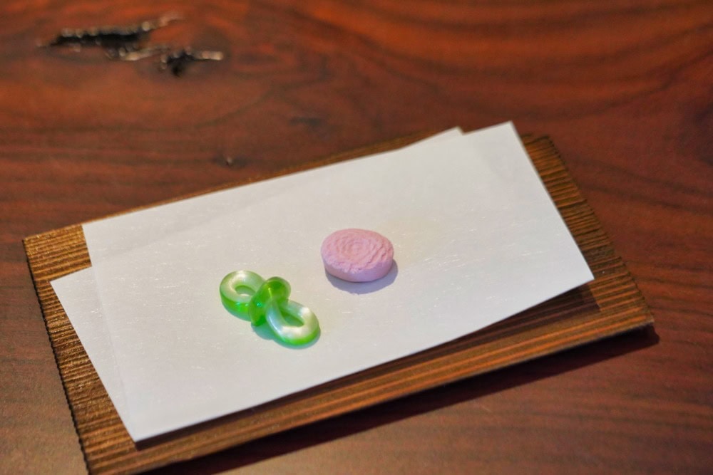 HOTEL THE MITSUI京都宿泊記〜茶道体験のお干菓子