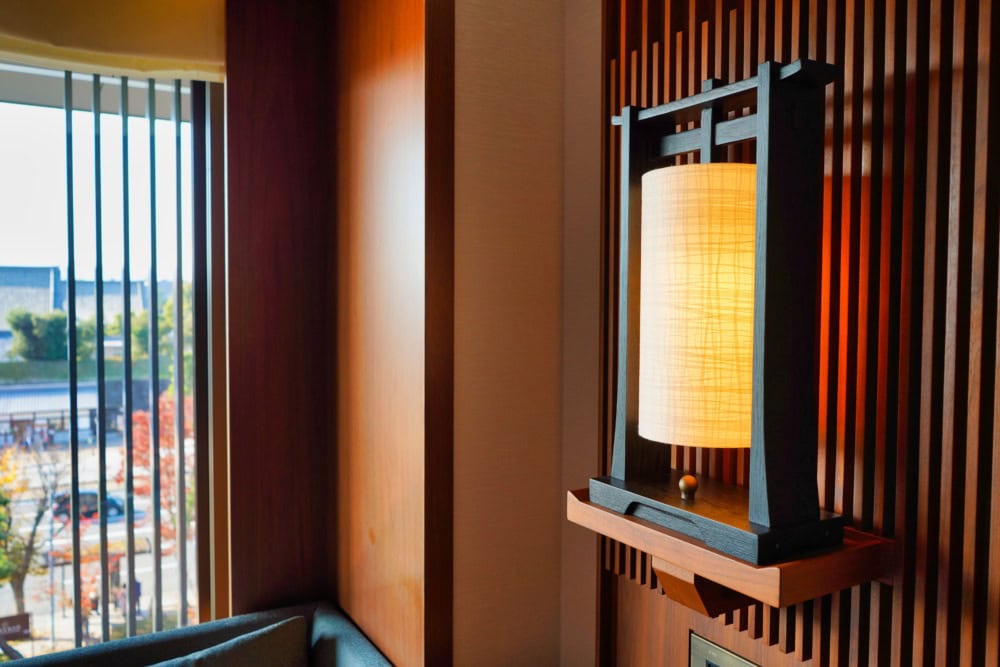 HOTEL THE MITSUI KYOTO宿泊記〜行燈