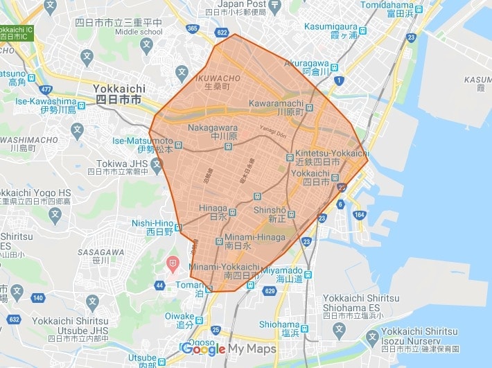 三重県四日市市ubereats