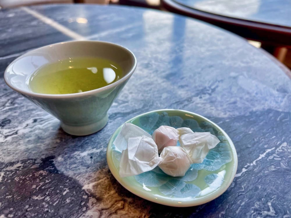 HOTEL THE MITSUI KYOTO・チェックイン時のウェルカムドリンク