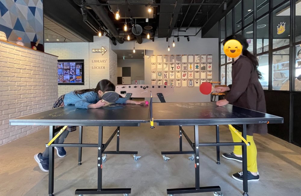 モクシー東京錦糸町宿泊記・NOW＋WOWで卓球