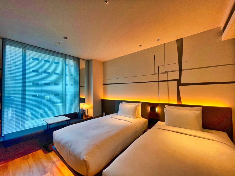ACホテル東京銀座宿泊記・ベッド