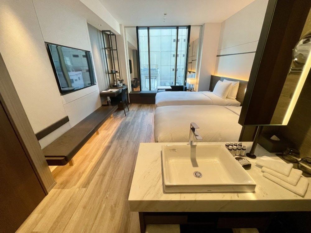 ACホテル東京銀座宿泊記〜洗面台