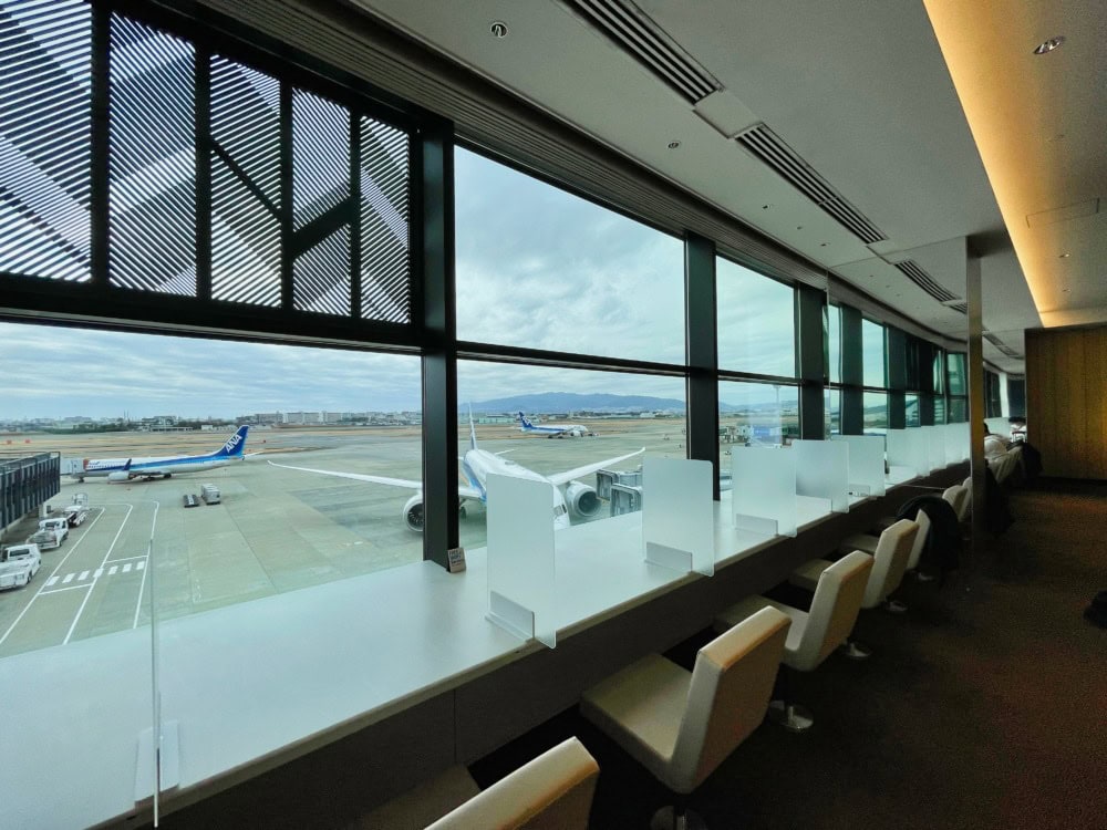 大阪伊丹空港ANAラウンジ〜シーティングエリア3