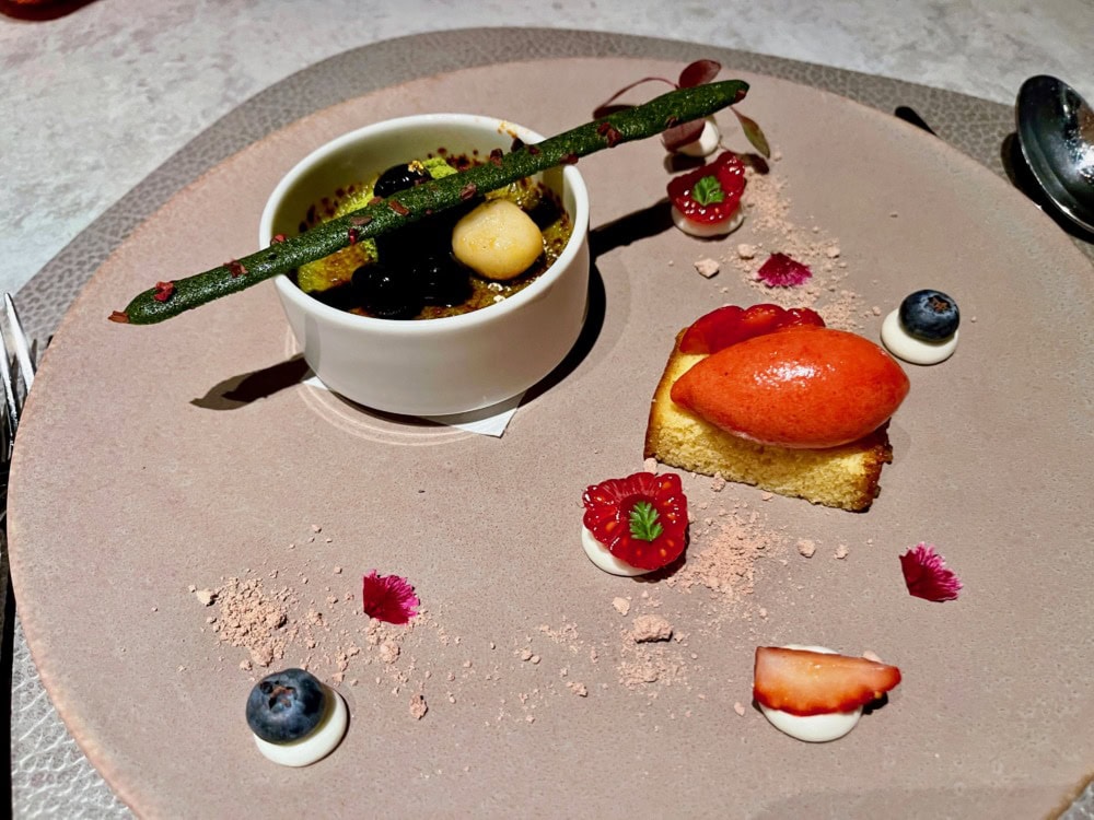 ACホテル銀座宿泊記・朝食レストラン・ACキッチン・デザート・抹茶のクレームブリュレ