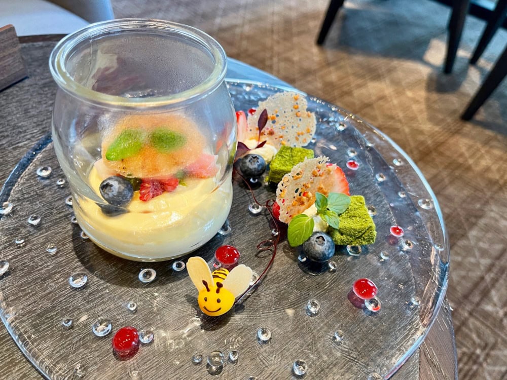 ACホテル銀座宿泊記・朝食レストラン・ACキッチン・デザート・銀座のはちみつ入りナティージャ