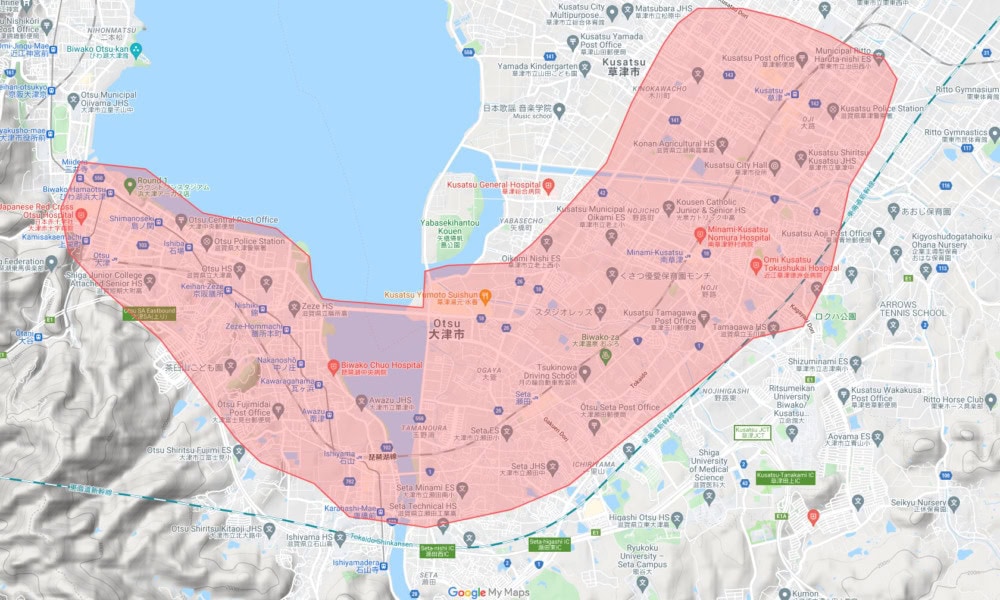 Ubereats滋賀県大津市