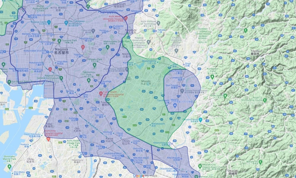 愛知県みよし市ほか