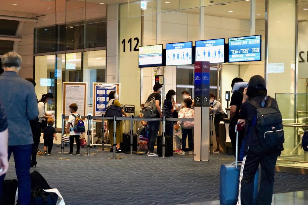 羽田空港第3ターミナル・搭乗口