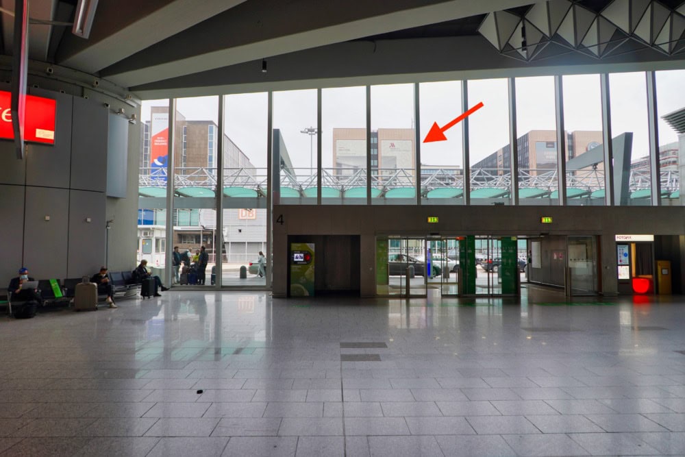 フランクフルトマリオットエアポートホテル宿泊記・空港からのアクセス2