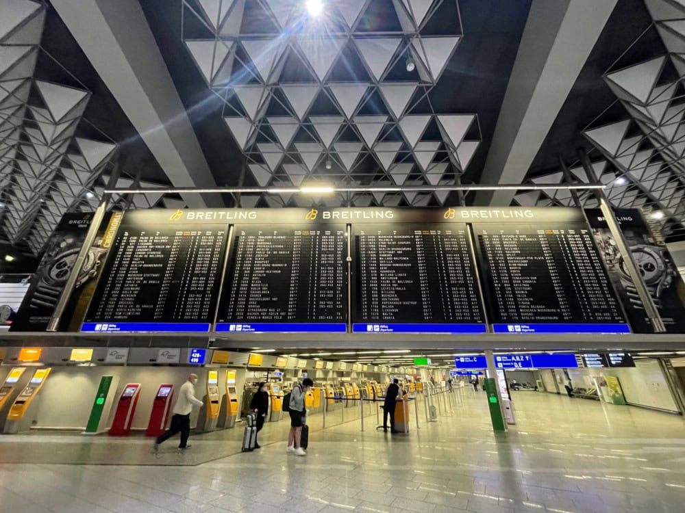 ドイツ・フランクフルト国際空港