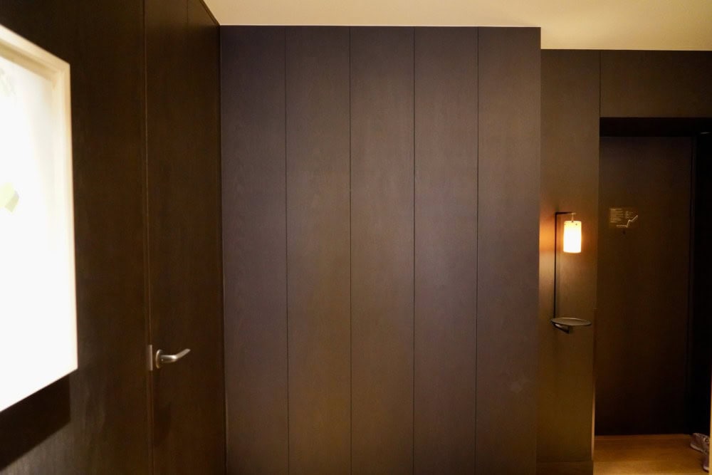 リッツカールトン日光宿泊記・玄関をお部屋から