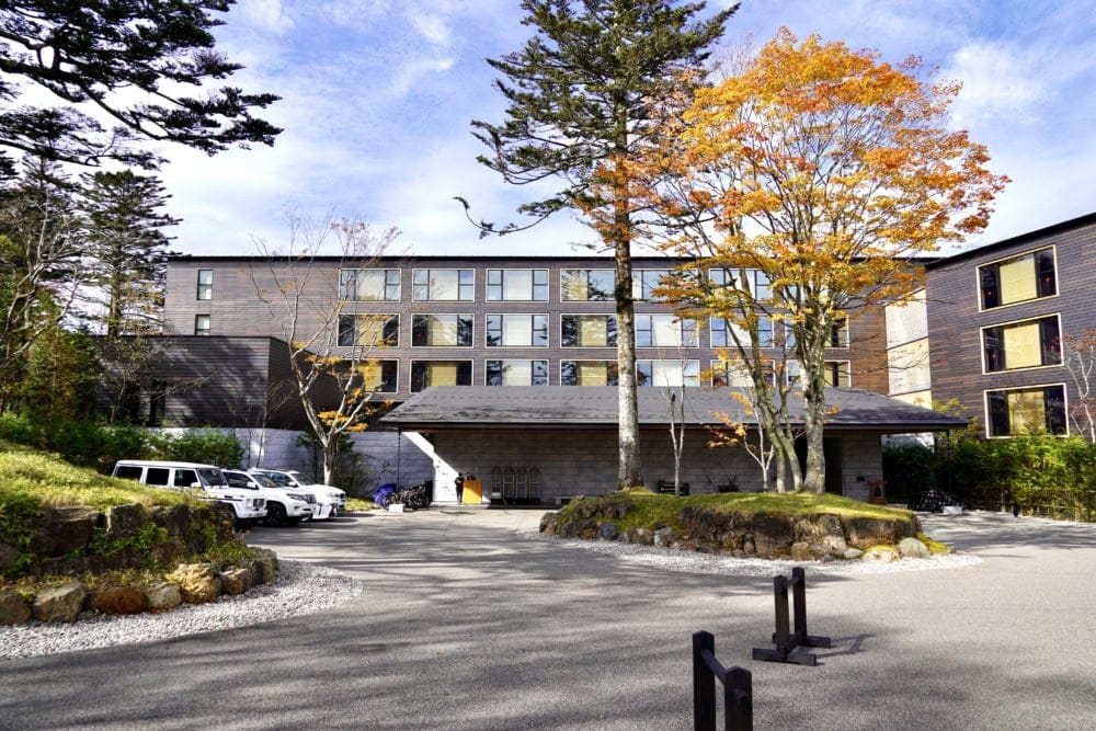 リッツカールトン日光宿泊記・建物正面