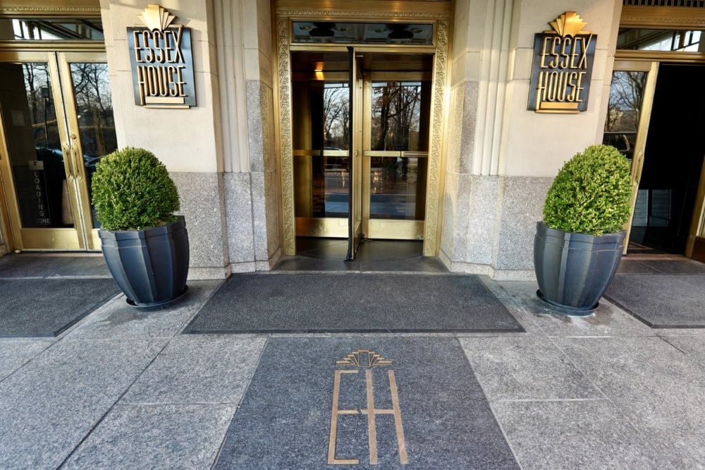 JWマリオットエセックスニューヨーク宿泊記・建物エントランス