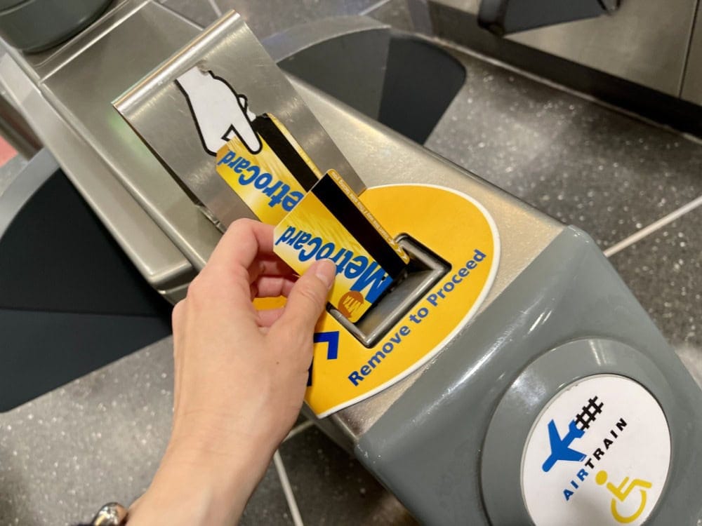 JFK空港の乗り方・ジャマイカ駅の券売機使い方10