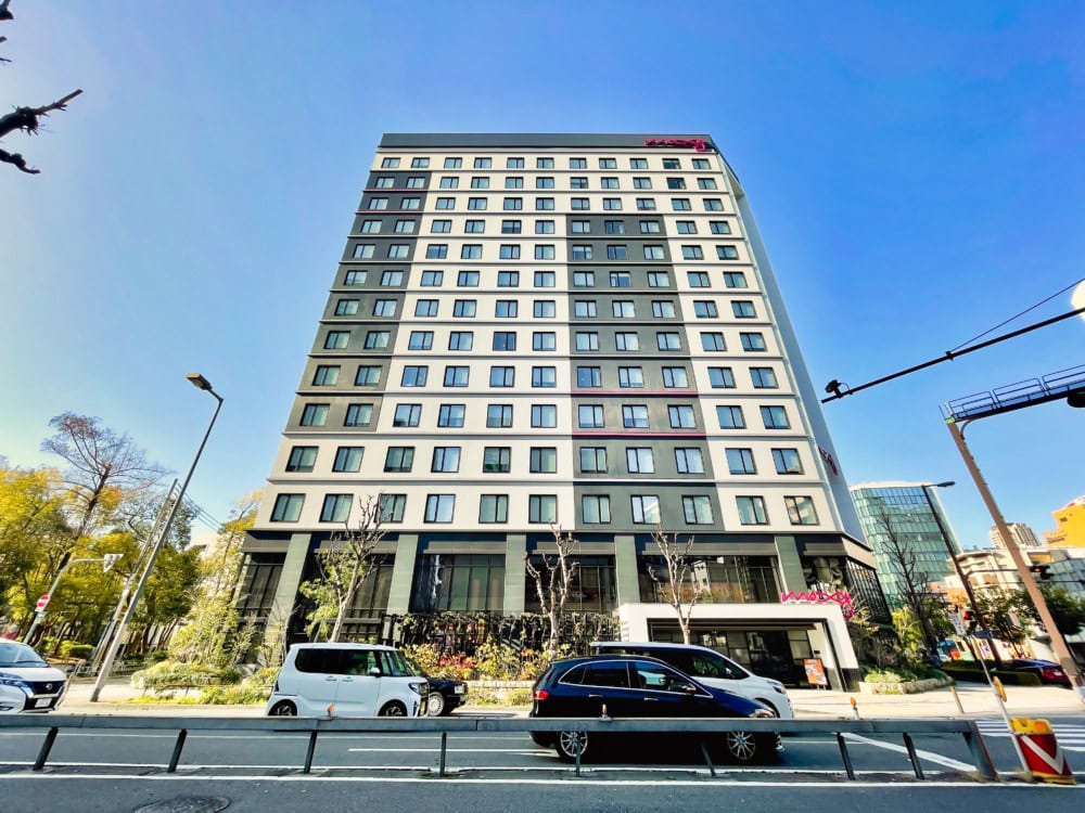 モクシー大阪新梅田宿泊記・建物外観
