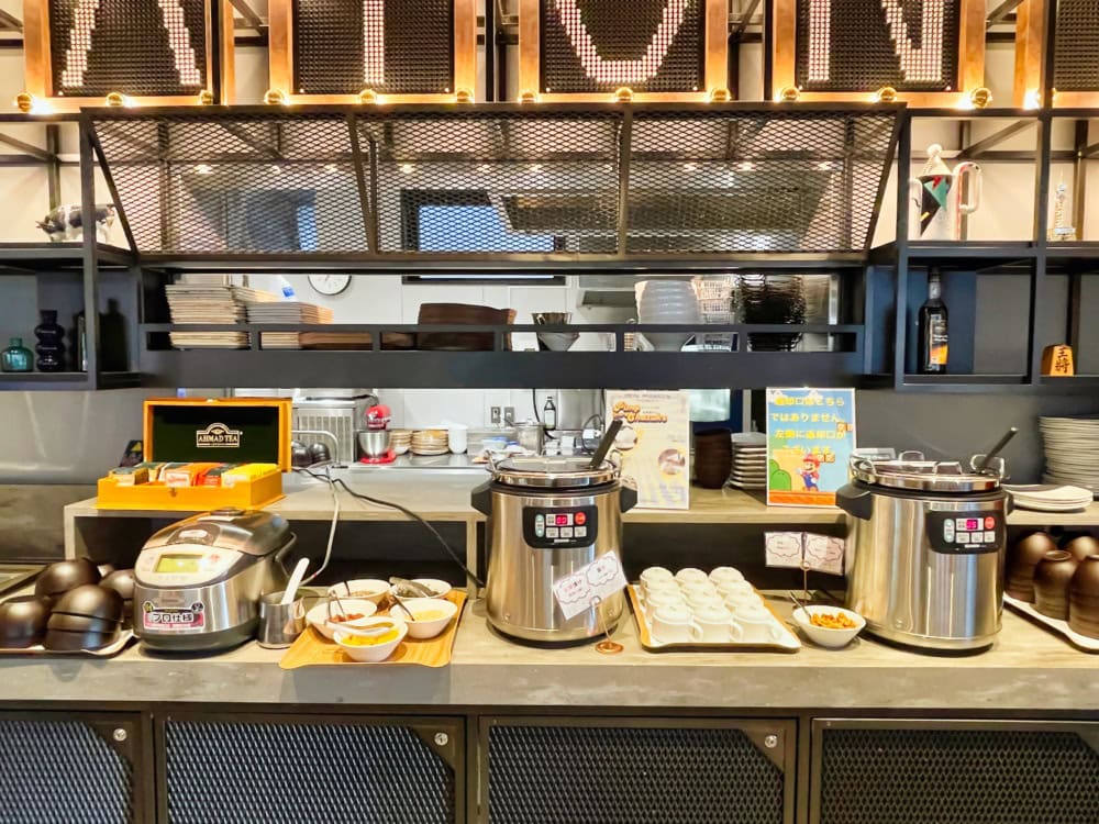 モクシー大阪新梅田宿泊記・朝食・和食