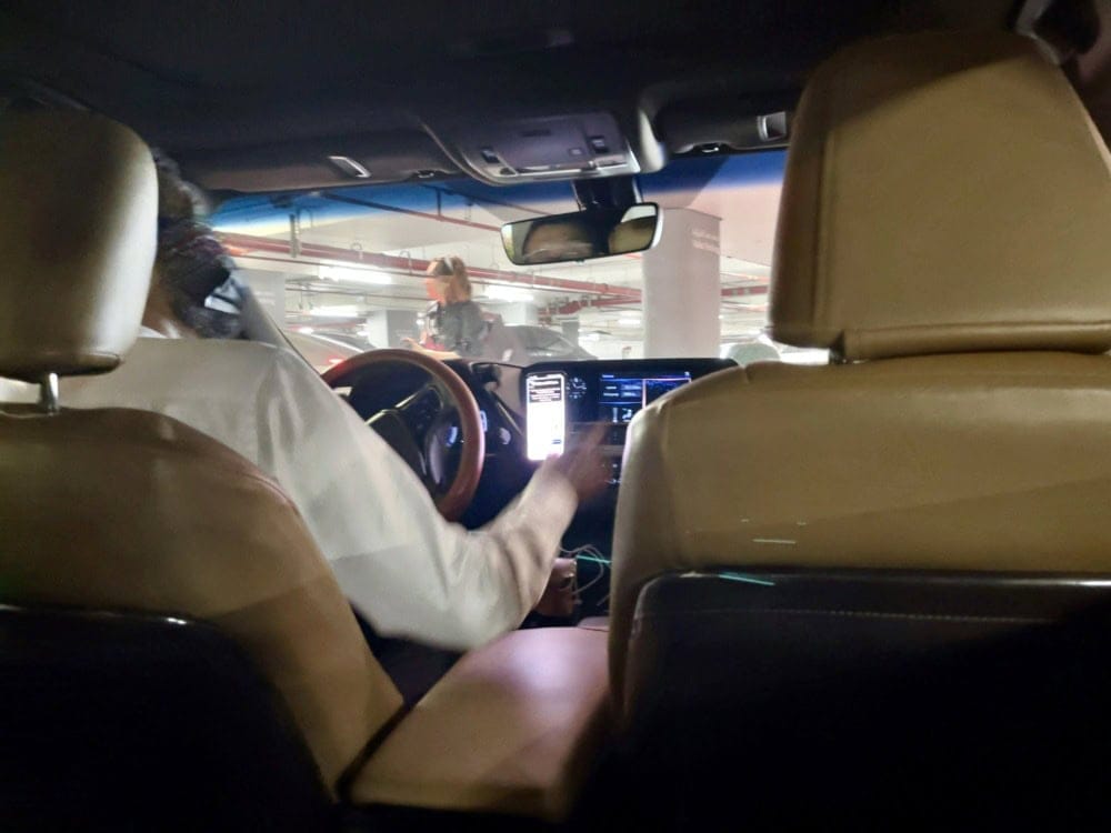 アルマハ・ア・ラグジュアリーコレクション宿泊記・Uberでアルマハへ向かう