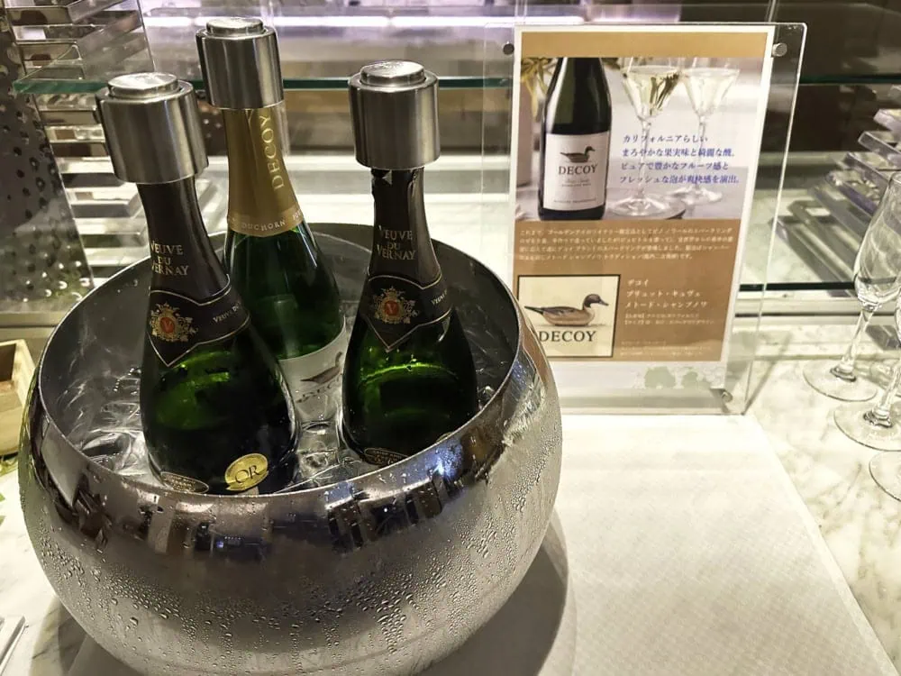 宮崎シェラトングランでオーシャンリゾート宿泊記・スパークリングワイン