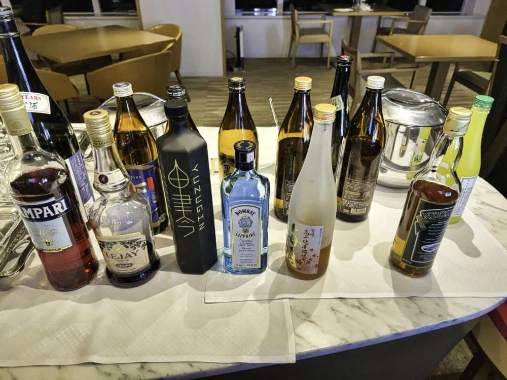 宮崎シェラトングランでオーシャンリゾート宿泊記・カクテルタイムのお酒