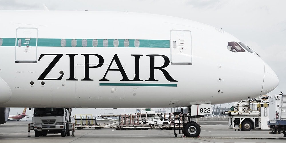 ZIPAIRの機体