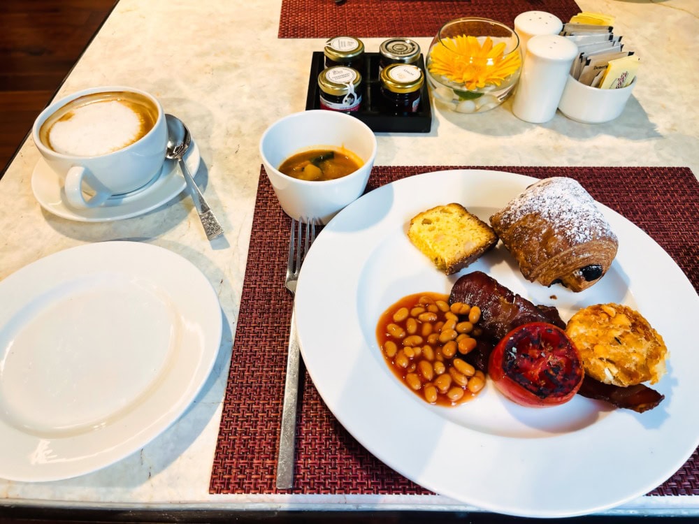 JWマリオット・ホテル・ニューデリー・エアロシティホテル・エグゼクティブラウンジの朝食