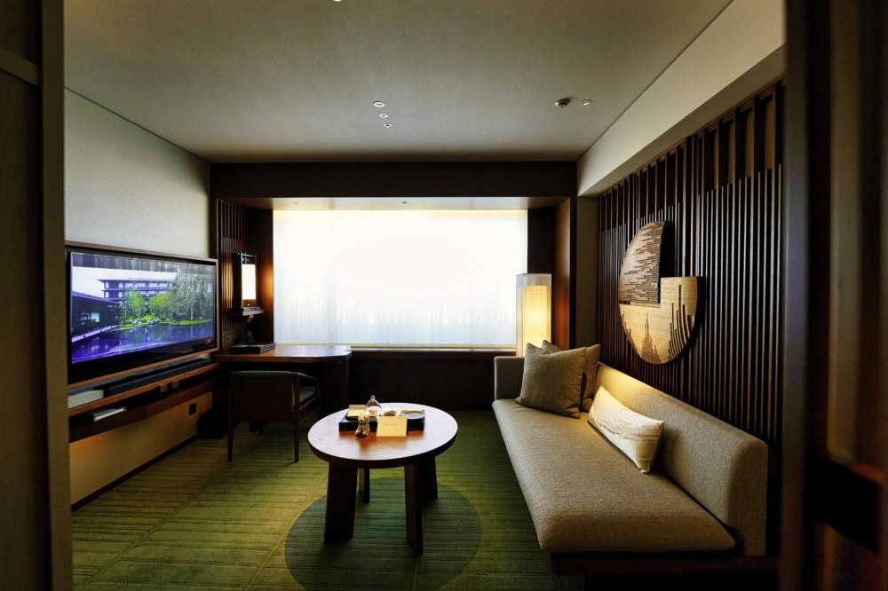 HOTEL THE MITSUI KYOTO宿泊記/デラックススイート・リビング