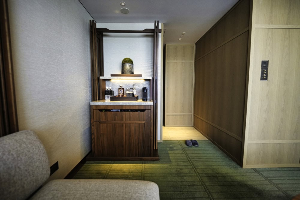 HOTEL THE MITSUI KYOTO宿泊記・ミニバー