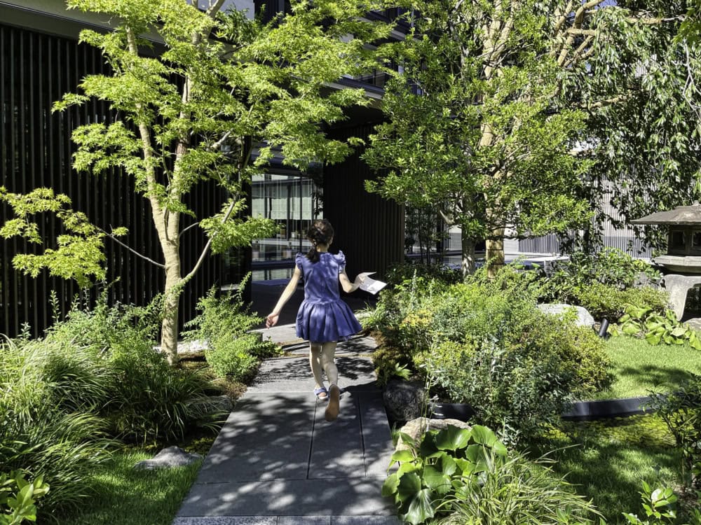 HOTEL THE MITSUI KYOTO宿泊記・スタンプラリーに興じる娘