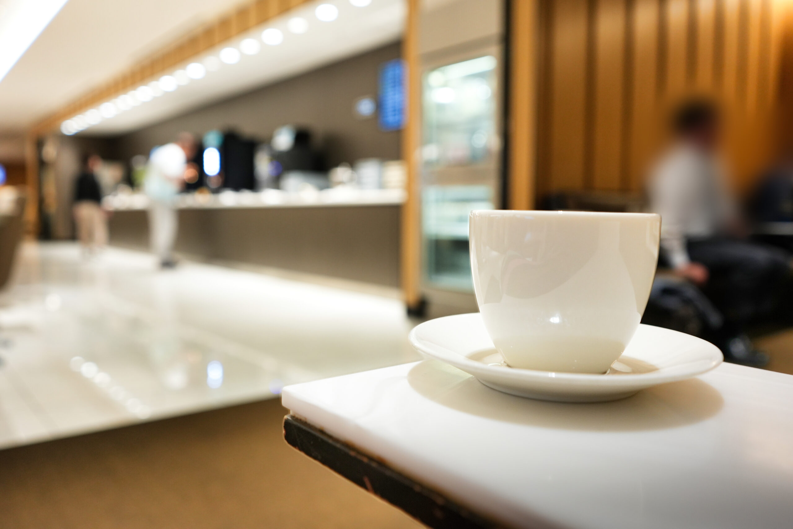大阪伊丹空港ANAラウンジ・コーヒー
