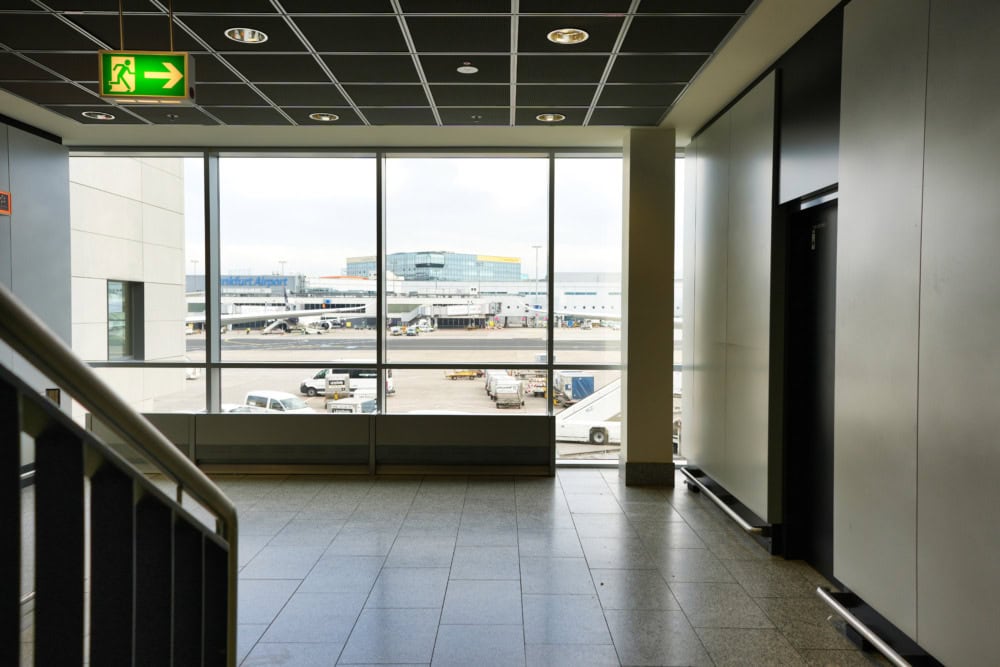 フランクフルト国際空港・ルフトハンザセネターラウンジB訪問記・入口