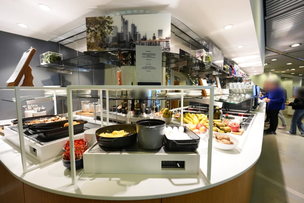 フランクフルト国際空港ルフトハンザセネターラウンジB訪問記・朝食メニュー3