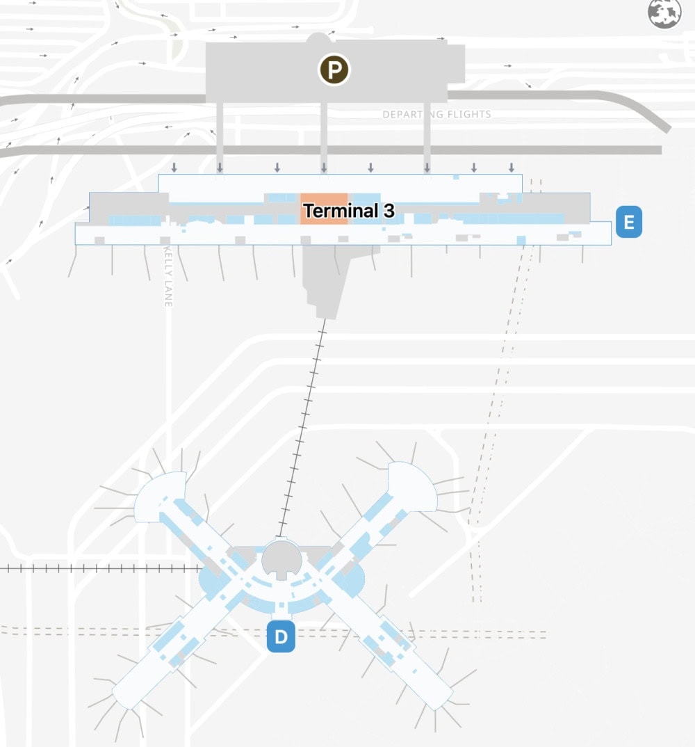 ラスベガス・ハリー・リード国際空港・ラウンジへのアクセス