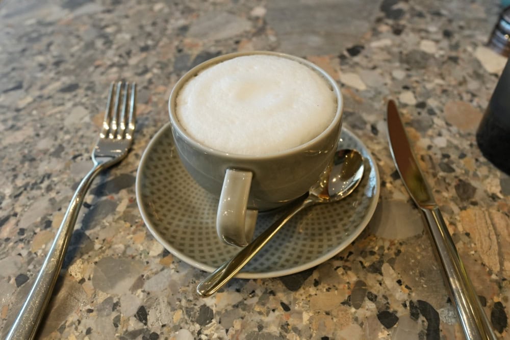 セントレジスサンフランシスコ宿泊記・朝食・カプチーノ