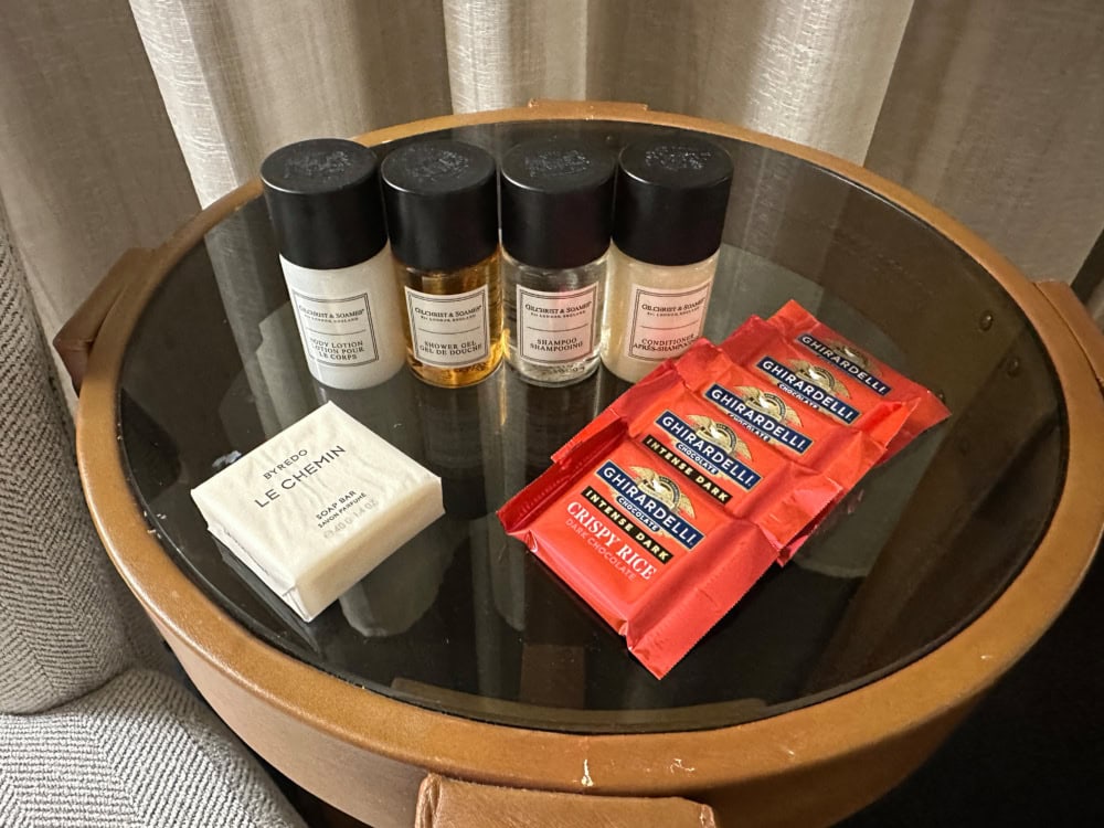 パレスホテルサンフランシスコ宿泊記・スーペリアスイート・ターンダウン