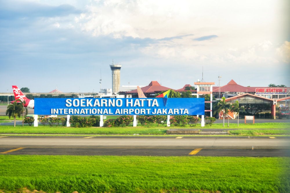 ガルーダインドネシア航空ビジネスクラス搭乗記・ジャカルタ空港に到着