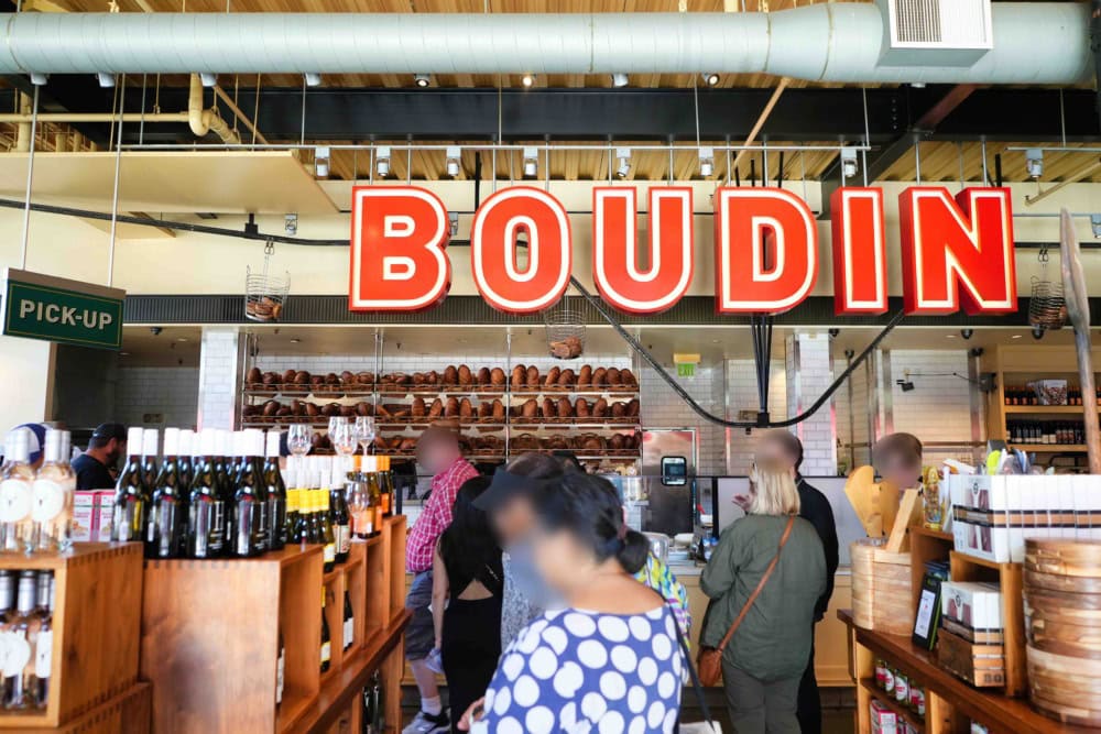 サンフランシスコお勧めお土産特集・BOUDINの店内