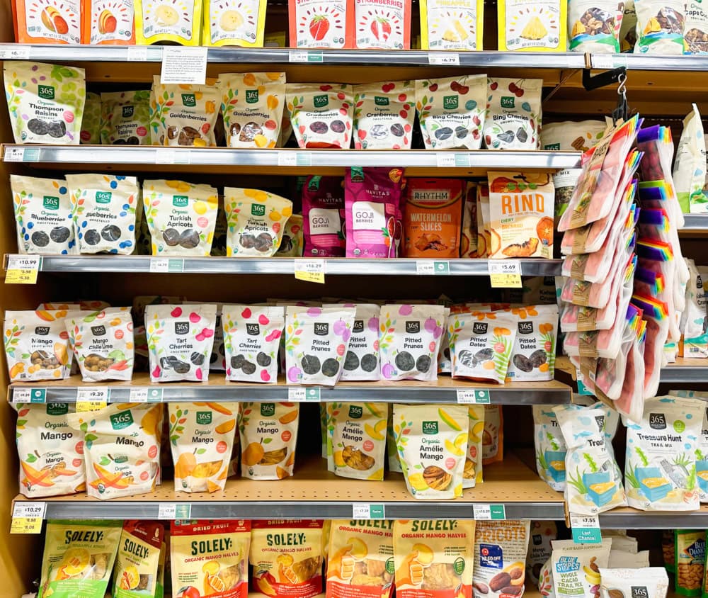 サンフランシスコのお土産特集・Whole Foods Market・お菓子売り場2