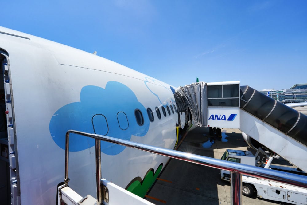 エバー航空ビジネスクラス搭乗記・サンリオコラボ機