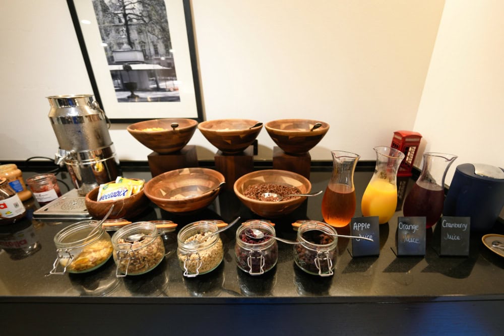 ロンドン・マリオット・ホテル・グロブナースクエア・クラブラウンジ・朝食3