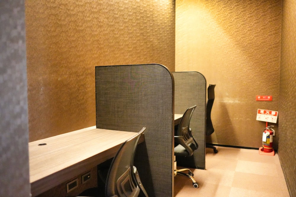 台北松山国際空港のAILINES VIP Lounge・ビジネスセンター