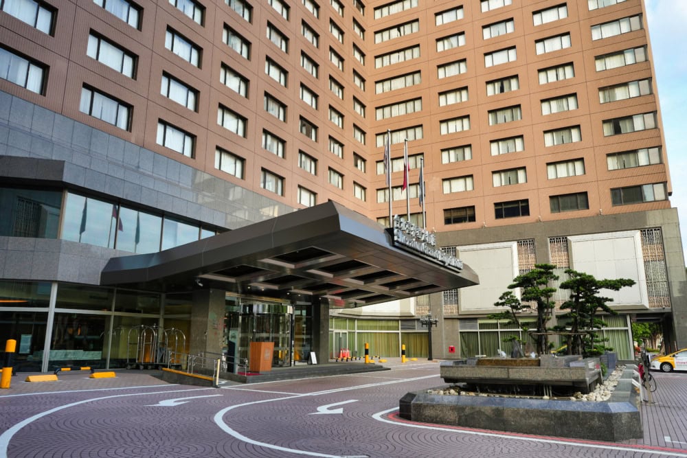 シェラトングランド台北宿泊記・建物の外観