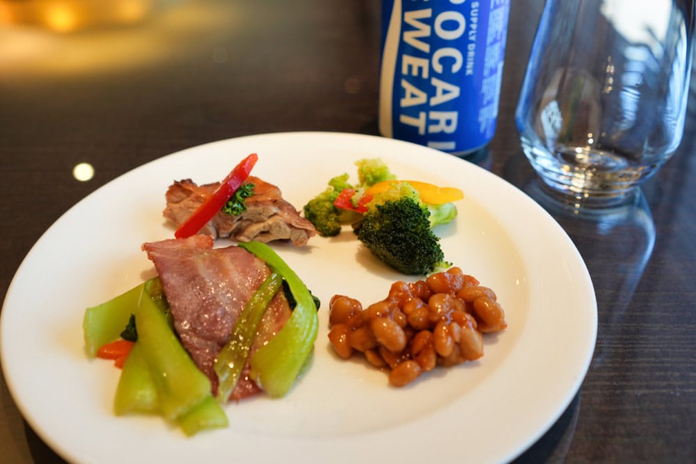 シェラトングランド台北宿泊記・クラブラウンジ・朝食をいただく