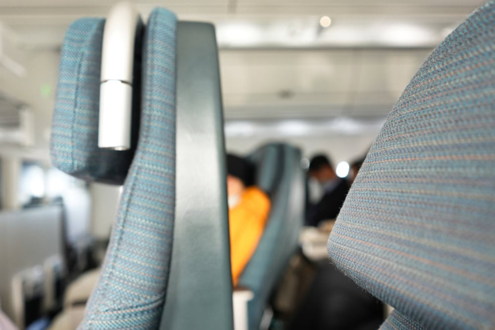 キャセイパシフィック航空プレミアムエコノミー搭乗記・リクライニング角度