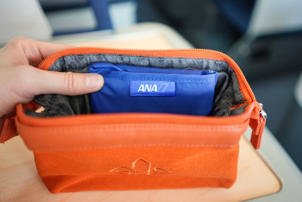 ★ANA国際線ビジネスクラス アメニティ グローブトロッター/GLOBE TROTTER 薄型 ANA ファーストクラスアメニティ GLOBE-TROTTER - ANAファーストクラス