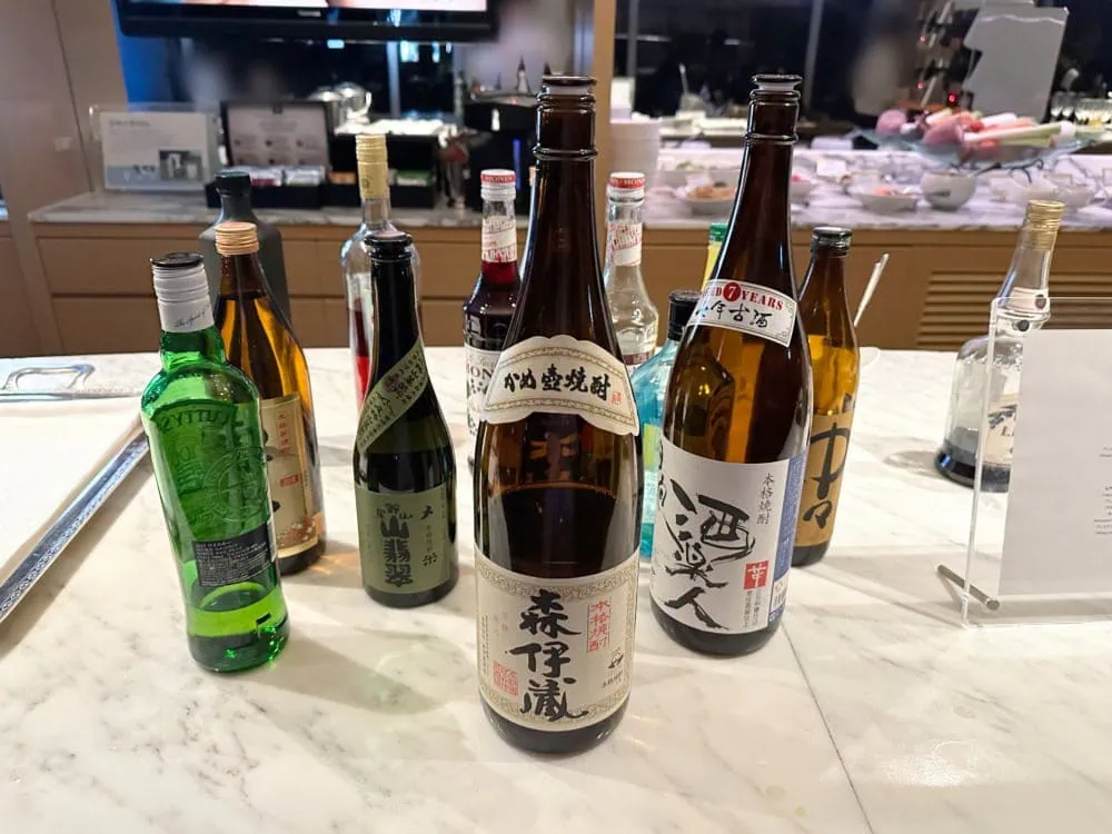 宮崎シェラトン・クラブラウンジ・森伊蔵